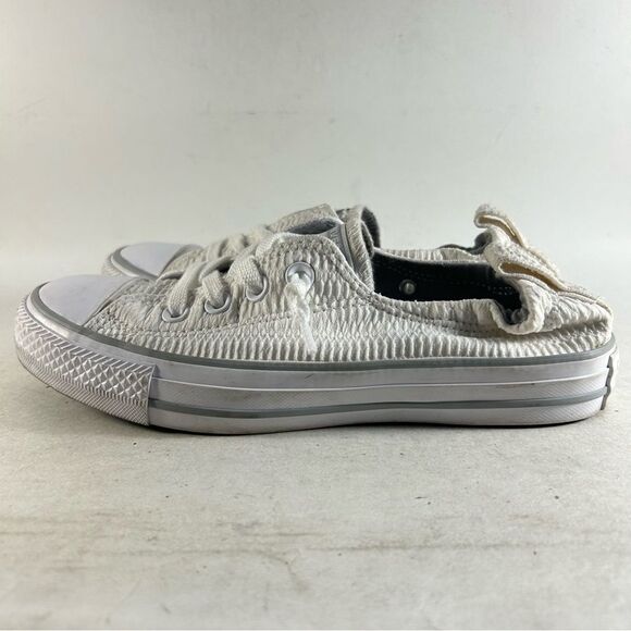 Converse CTAS Shoreline Womnes Shoes Low Top Sneakers White Size 6 - Picture 3 of 8
